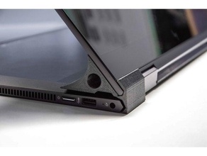 hp envie convertible carnet écran soutien dessin aide 2in1 conception afficher ingénierie gadget x360 portable support 3d print model - Mito3D