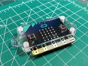 bbc microbit acrílico caso funda 3d print model - Mito3D