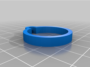 cable retaining clip 3d print model - Mito3D