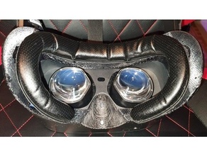 hp Hall g2 Gesicht Maske Dichtung breiter näher Linsen 3d print model - Mito3D