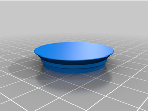 simple hole cover aerogarden 3d print model - Mito3D
