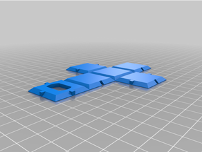 dobrável cubo estalo 3d print model - Mito3D