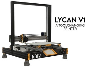 lycan toolchanger mythos ecosystem printer 3d anet a8 bedslinger bed slinger belt driven axis pulley tensioner duet duet3d duetwifi e3d hemera ender 3 gt2 kinematic kinematic-coupling kinematics linear rail metal gear solid mgn12 prusa i3 mk3 3d print model - Mito3D