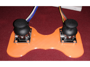 joystick hw-504 arcade arduino brazorobotico extension rc car 3d print model - Mito3D
