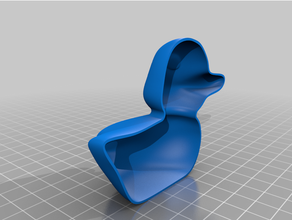 caoutchouc canard bonhomme neige moule DIY canards 3d print model - Mito3D