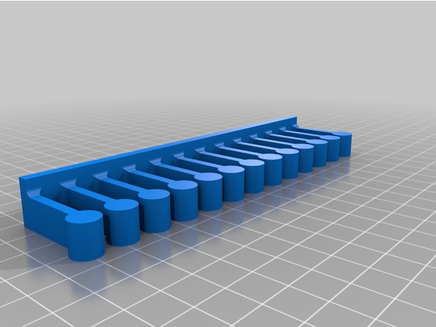 hanging containers lids holder 3D print model - Mito3D