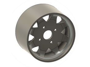 original custom works dominator rim tire wheel 3d print model - Mito3D