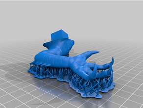 tarrasco actualizado monstruo 3d print model - Mito3D