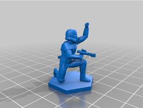 storm troopers bases 3d print model - Mito3D