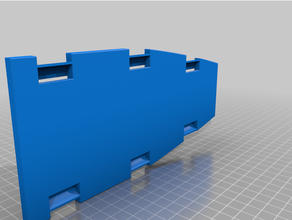 mini garra v2 bateria baía prato pró 3d print model - Mito3D