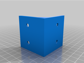 corner support bracket angle 3d print model - Mito3D