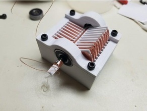 variable capacitor 3d print model - Mito3D