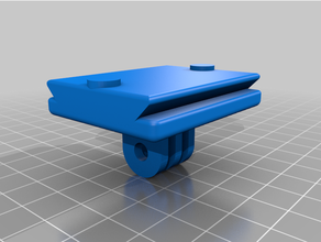 evrensel hızlı serbest bırakmak tripod tabak gopro binmek adaptör 3d print model - Mito3D