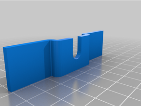 vizio soundbar parete monta 3d print model - Mito3D