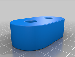 18650 battery x2 container holes contacts 3d print model - Mito3D