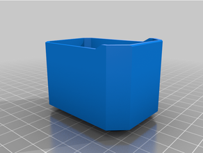 milwaukee packout middle bin - slim case 3d print model - Mito3D