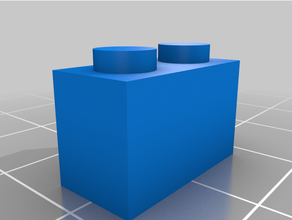 Lego kompatibel Backstein Schritt Datei Spielraum 04mm Düse Extruder Technik 3d print model - Mito3D