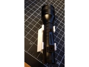 anker bolder holder lc40 flashlight usb cable led light wall mount 3d print model - Mito3D