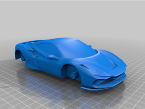 3d Yazdır Ferrari f8 takdir 3d print model - Mito3D