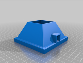 coffre pyramide 3d print model - Mito3D