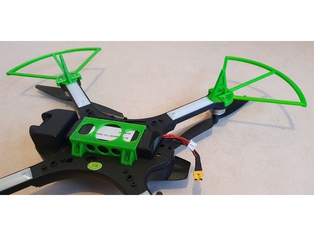 eachine ex2 mjx bugs 3 6 battery holder drone 3D print model - Mito3D