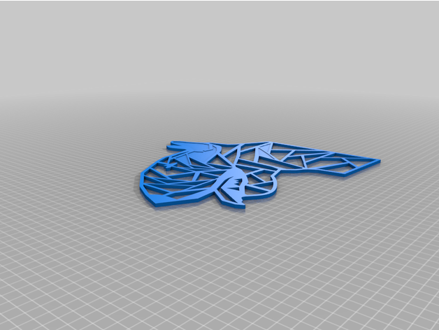 bullterrier 2d 3D print model - Mito3D