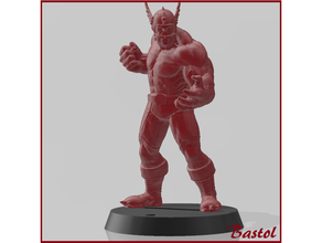 blood bowl ogre big guy 2 3d print model - Mito3D