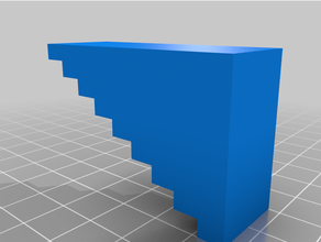 Schritt Block stufenblock cnc Treppe stufe 3d print model - Mito3D