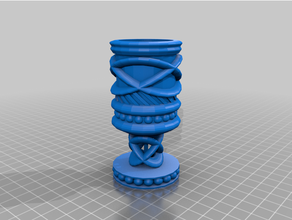 goblet cup 3d print model - Mito3D