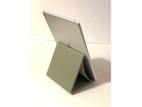 ipad stand air pro tablet 3d print model - Mito3D