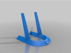 supporter verser oculus quête 2 logo 3d print model - Mito3D