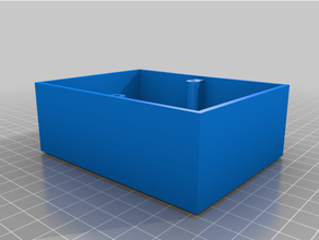 parete montato energia presa scatola 3d print model - Mito3D