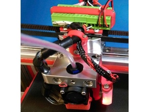Kossel entrada adaptador blv mgn12 red a6 a8 metal cabeza rápido conector am8 potenciar mods am6 pk6 3d print model - Mito3D