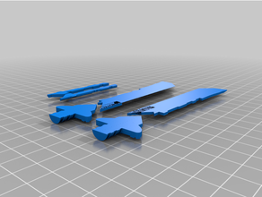 Thanos bıçak ağzı 3d print model - Mito3D
