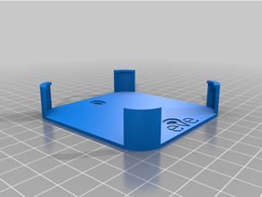 Havva uzatmak Kulp destek duvara monte 3d print model - Mito3D