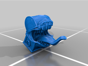 mimic chest dnd miniature tabletop gaming rpg 3d print model - Mito3D