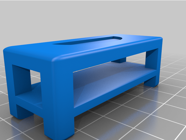 tv + furniture dollhouse 3D print model - Mito3D