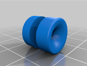 filament feeder grommet - sunlu dryer 3d print model - Mito3D
