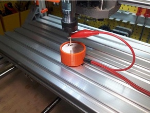 autolevel probe plate - mount 3018 cnc touch milling machine surface 3d print model - Mito3D
