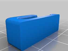 Handtuch Haken klein 3cm 1cm Installation Band petg 3d print model - Mito3D