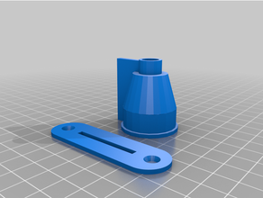 Kandelaber Base Halter Unterstützung 3d print model - Mito3D