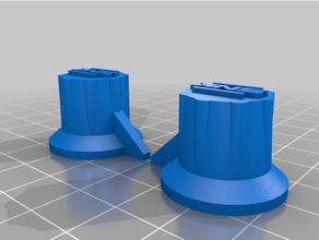 snk rotary knobs 3d print model - Mito3D