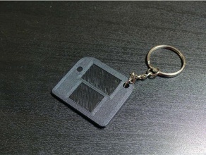 nintendo 2ds key chain charm keychain 3d print model - Mito3D