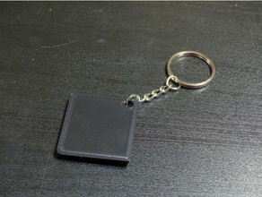 nintendo ds oyun kart anahtar Zincir cazibe anahtarlık 3d print model - Mito3D
