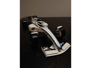 f1 coche vehiculo 2022 williams carrera fórmula 1 openrc carreras 3d print model - Mito3D