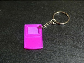 oyun oğlan renk anahtar Zincir cazibe gbc anahtarlık 3d print model - Mito3D