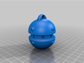 térmico detonador Grenade 3d print model - Mito3D