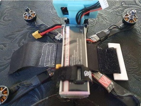 battery strap buckle fpv 3d print model - Mito3D