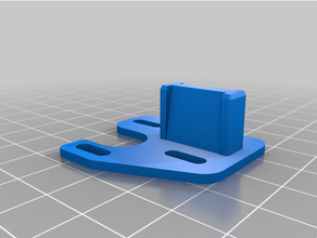 pet fang mount ender 3 v2 mounting holes 3d print model - Mito3D