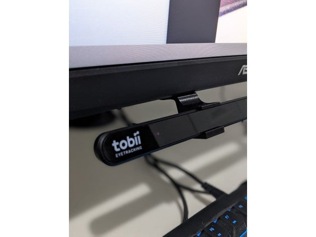 Tobii eyetracking 4c grampo 3D print model - Mito3D